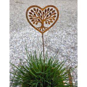 Lille hjerte p� pind 