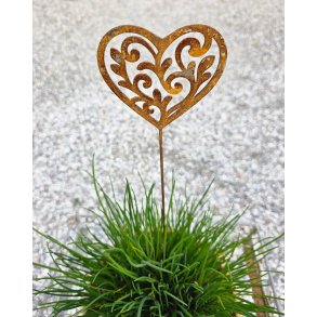 Lille hjerte p� pind 