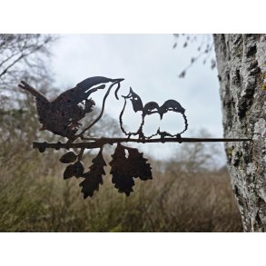 G�rdesmutte med unger