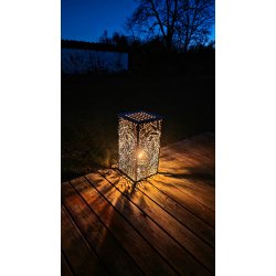 Cortenst�l Lanterne � Skovlys