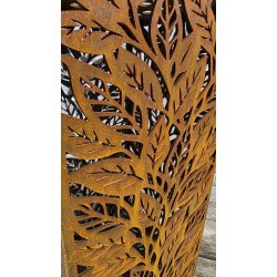 Lanterne i cortenst�l-L�vlys