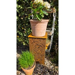 Cortenst�l Lanterne � Skovlys