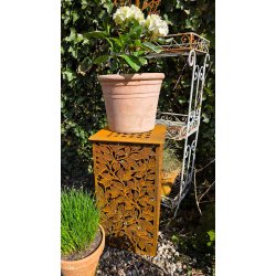 Lanterne i cortenst�l-Bladlys