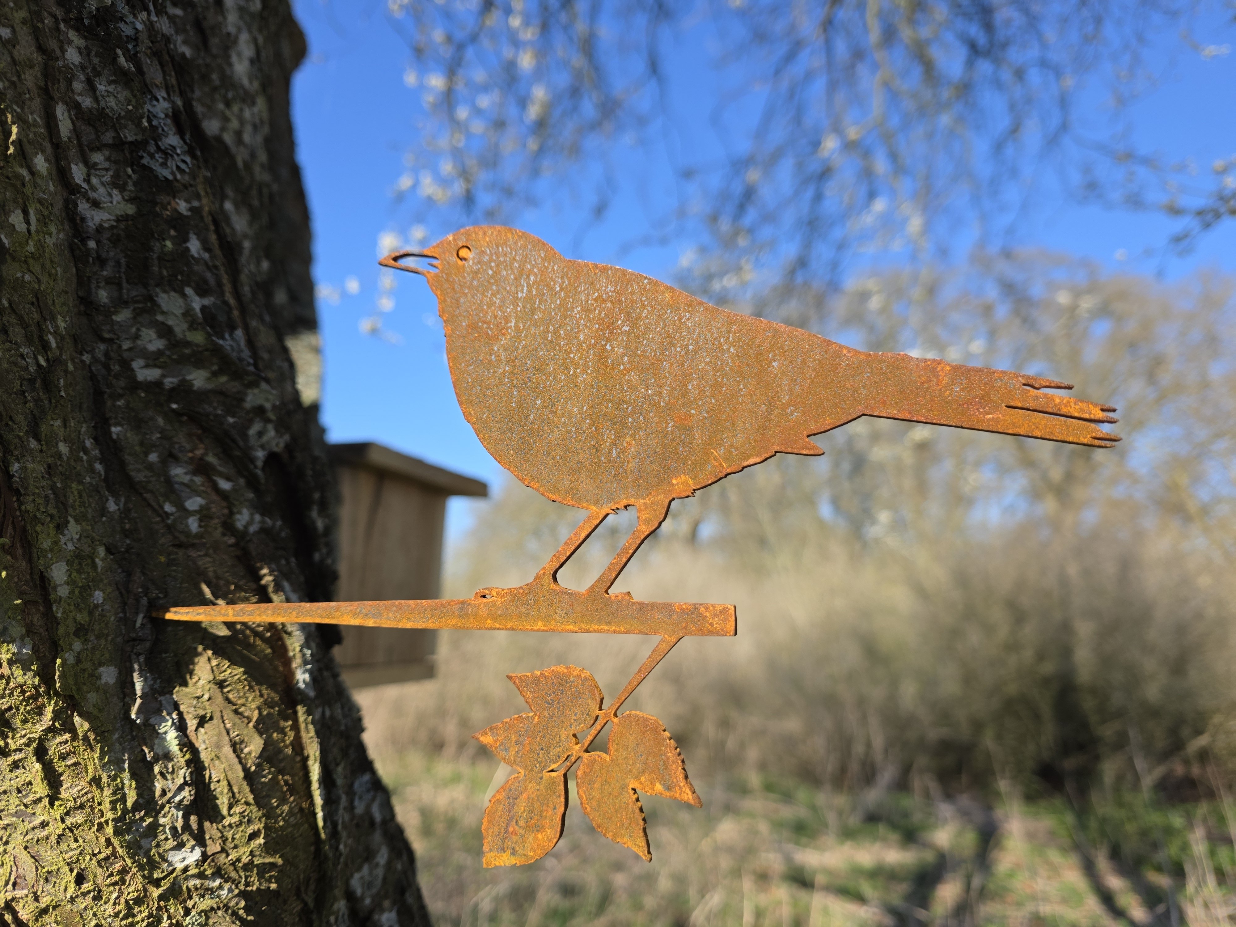 Solsort i cortenst�l