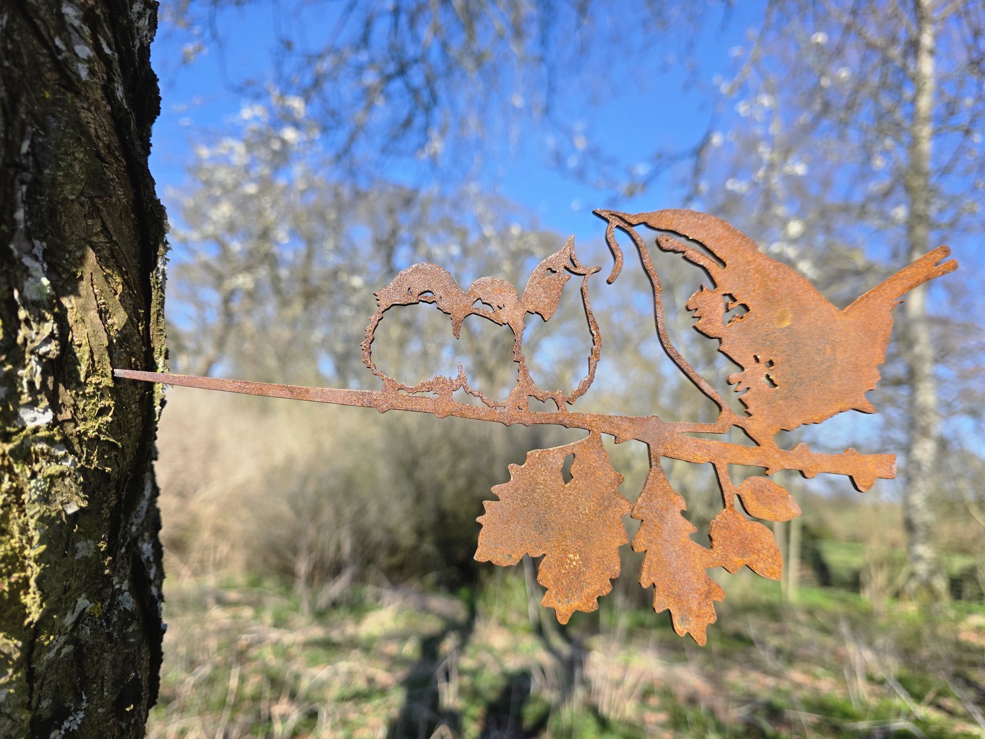 G�rdesmutte med unger